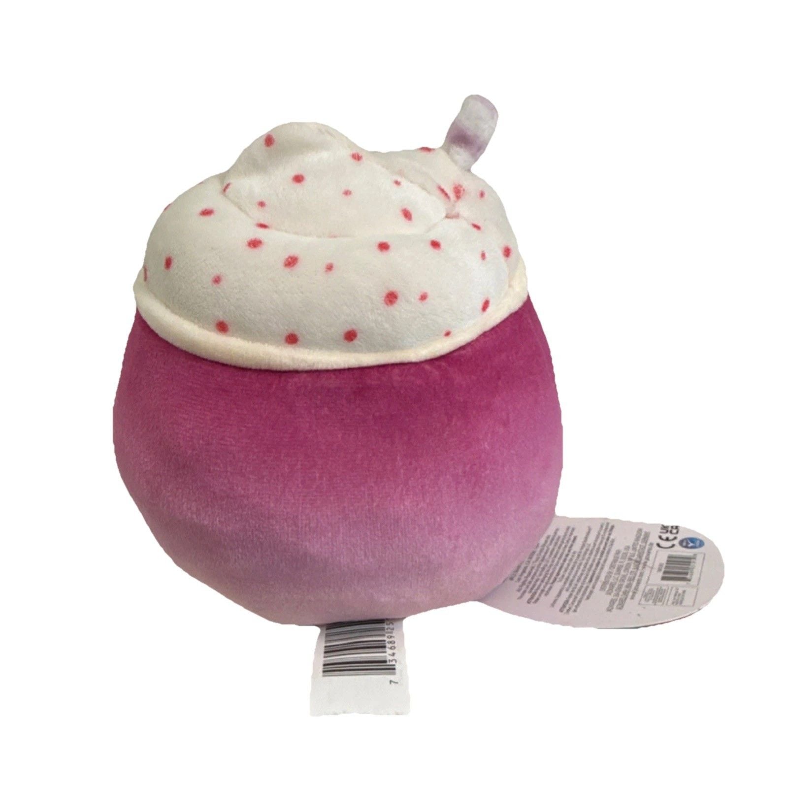 Squishmallows Small Strawberry Scarlet Cinnamon Plush Doll Reversible 4