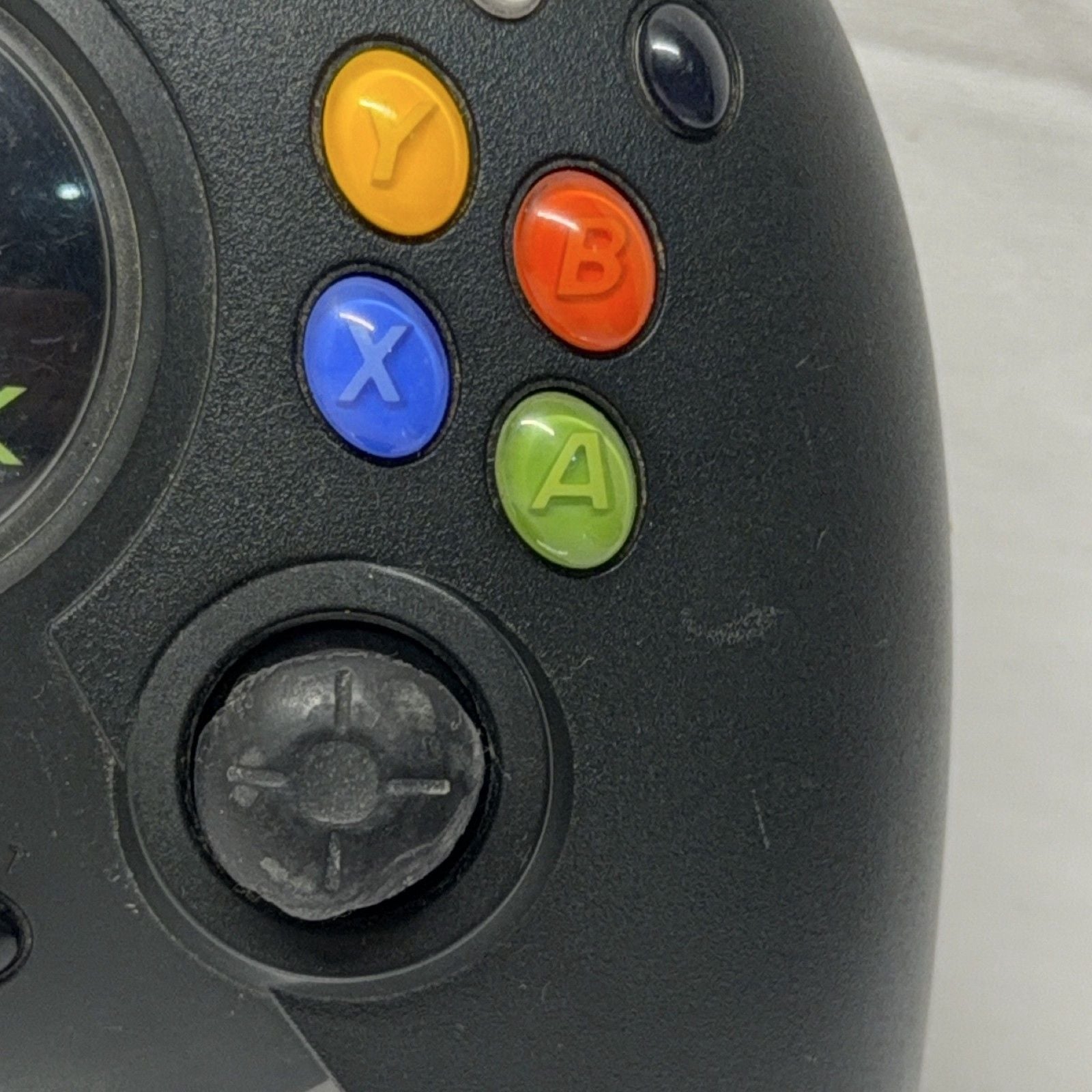 Microsoft Duke Wired Game Controller X08-17160 Original Xbox Black 10ft 4