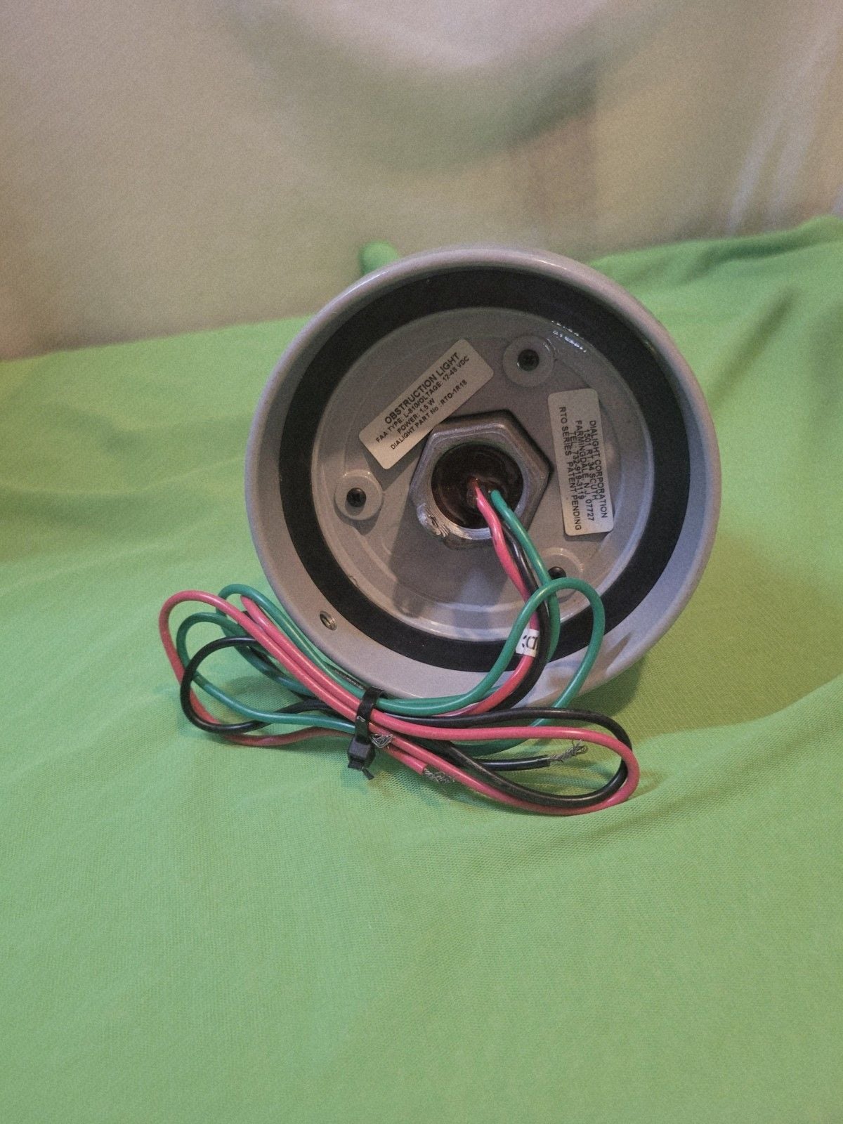 Dialight RTO-1R18 LED Obstruction Light Red Beacon FAA L-810 12-48 VDC Tower 4