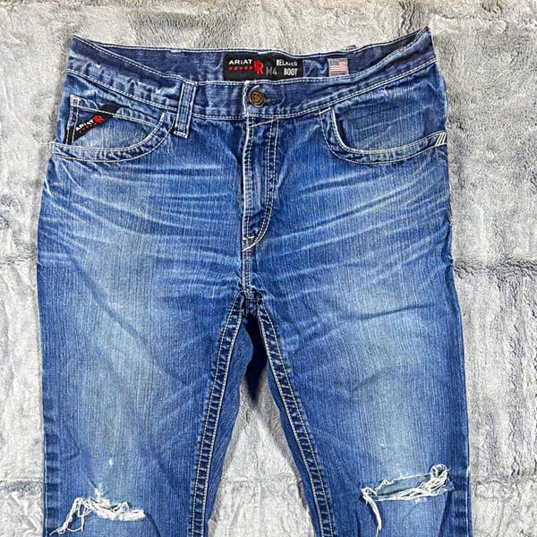 Ariat FR M4 relaxed boot jeans 33x34