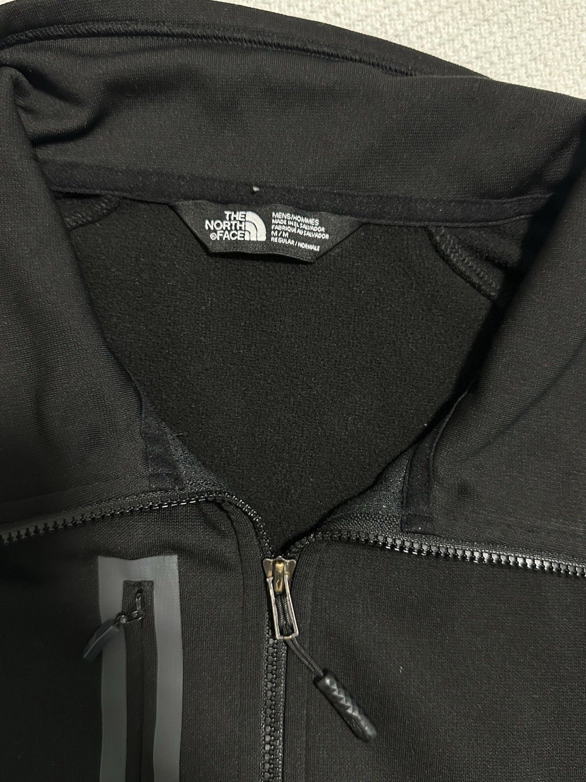 THE NORTH FACE Size M Men’s Full Zip Hardfaced Jacket Black Performance Outdoor 10