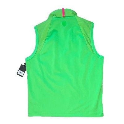 G/FORE Sleeveless Golf Vest Zip Closure Lime Men's Size M GMO000047 3
