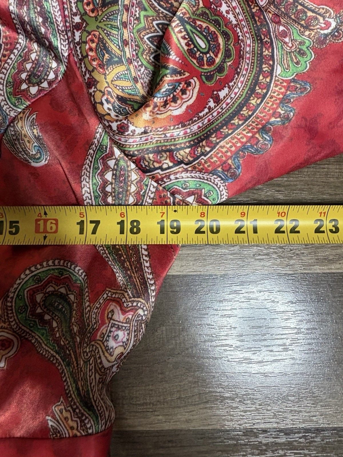 Vintage 90s Lauren Max Jacket Women’s Size L Red Paisley Zip Up 5