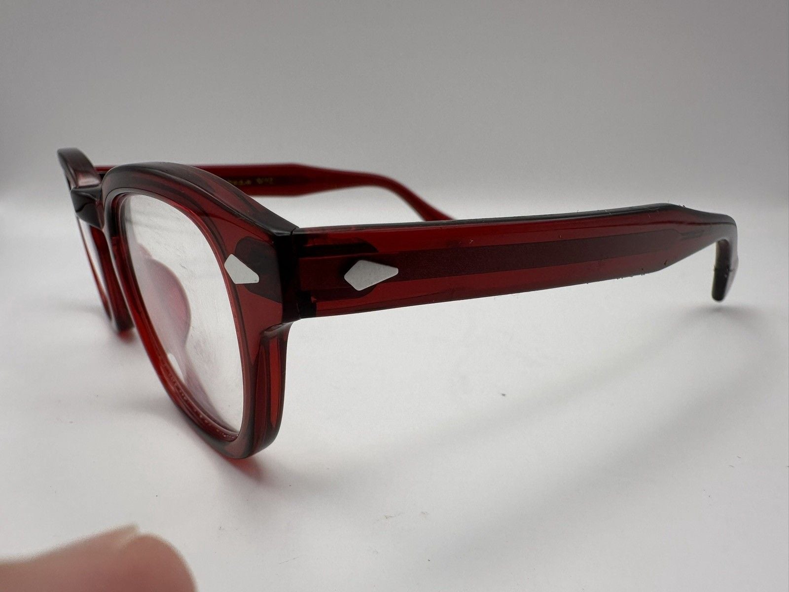 Moscot Original Lemtosh Eyeglasses Ruby SE Size 44-24-140 7