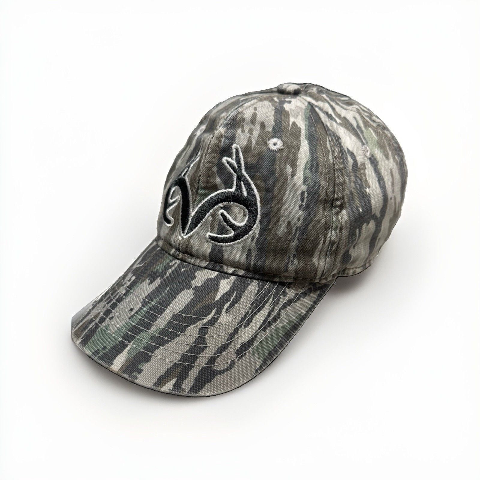 RealTree Camo Hat Big Logo Y2K Strap Osfa 7