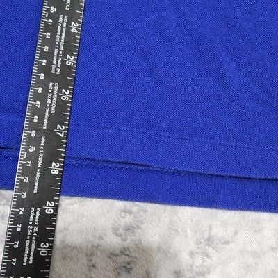 POLO Ralph Lauren Polo Bear Logo Men's Royal Blue Preppy Classic Fit Polo Size L 6