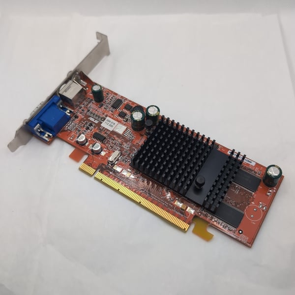 HP 5187-6145 Asus RV370SE/T/128M ATI Radeon X300 SE 128MB PCIe x16 Video Card