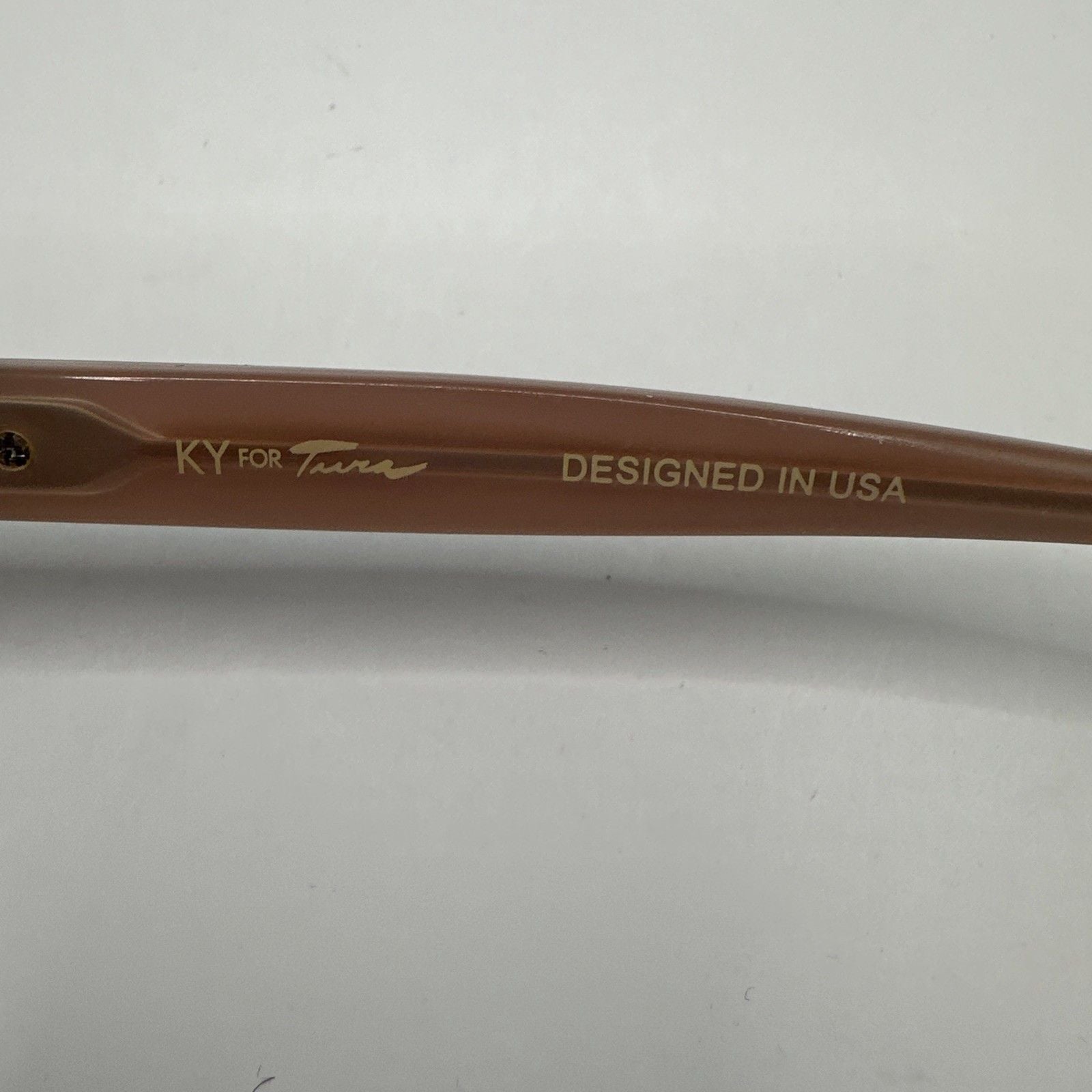 KY for Tura K326 BRN Brown Gradient Rectangular Eyeglasses Frames 53-17-140 6