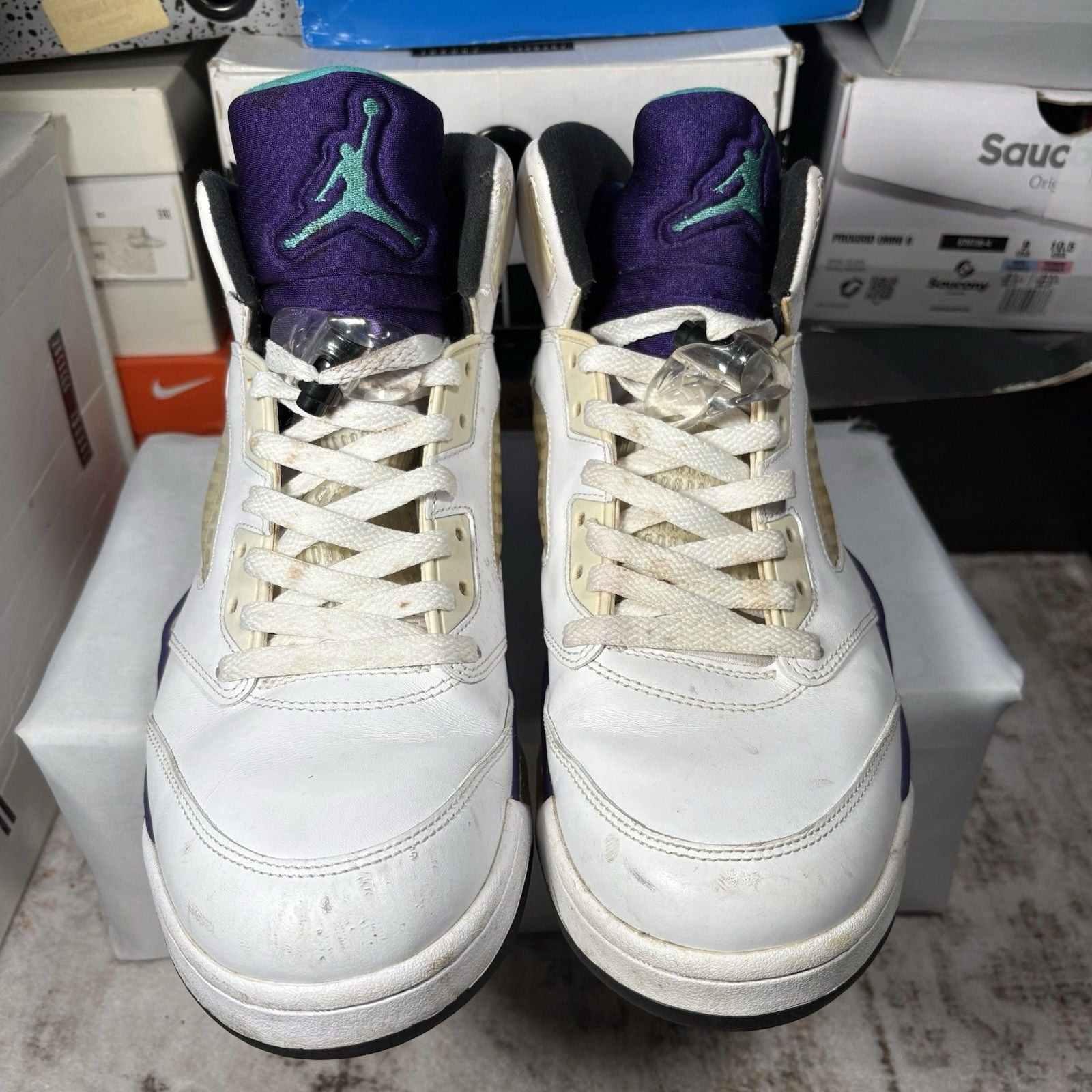 Size 10 - Jordan 5 Retro Grape 2013 4