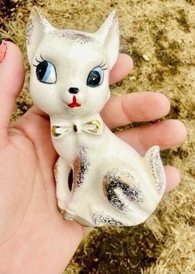 VTG Kitschy Anthropomorphic Blue Eyed Deer Made In Japan 1950’s Retro Kitschy 9