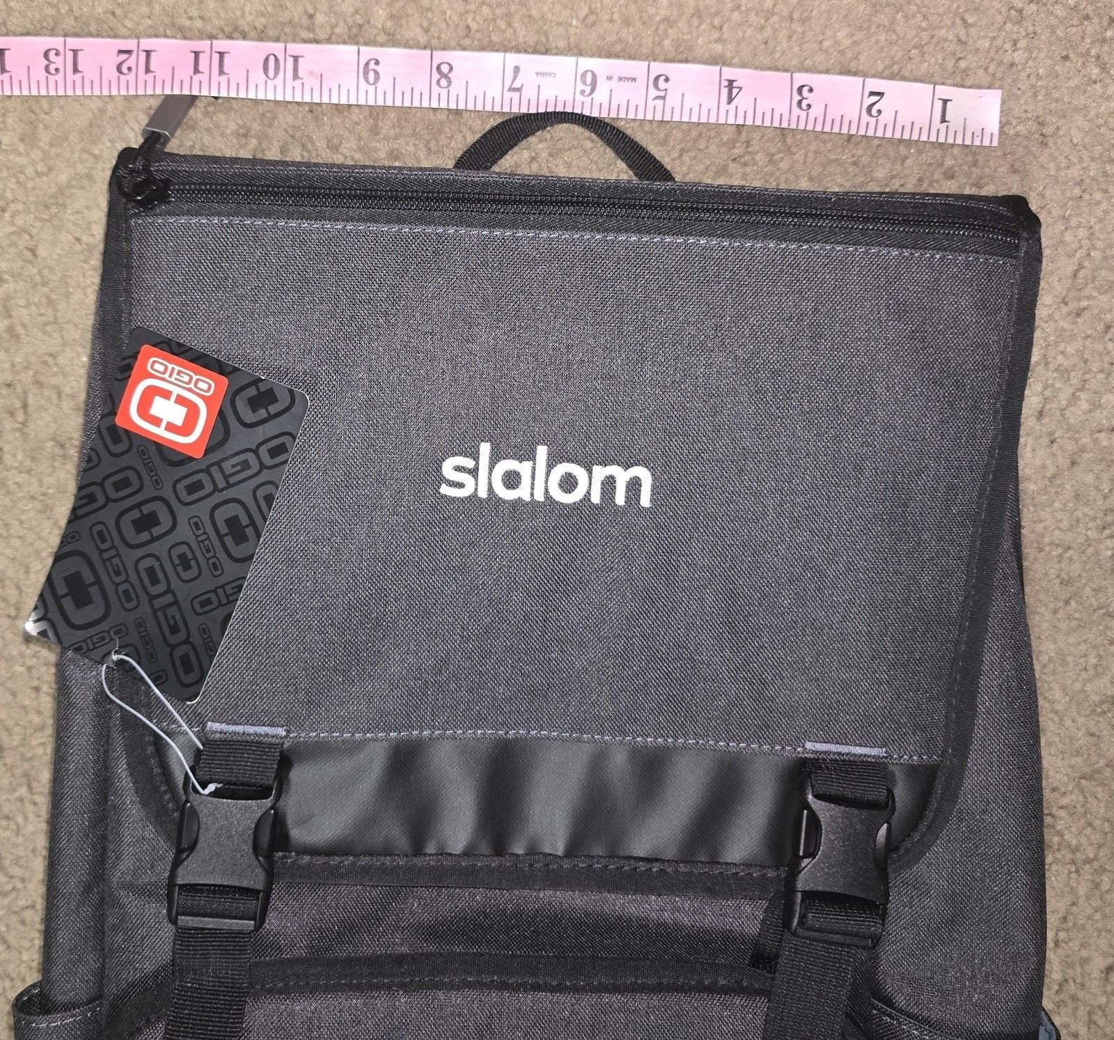 Ogio Slalom 17" Laptop Backpack Bookbag Rucksack Gray, Very Nice Bag 6