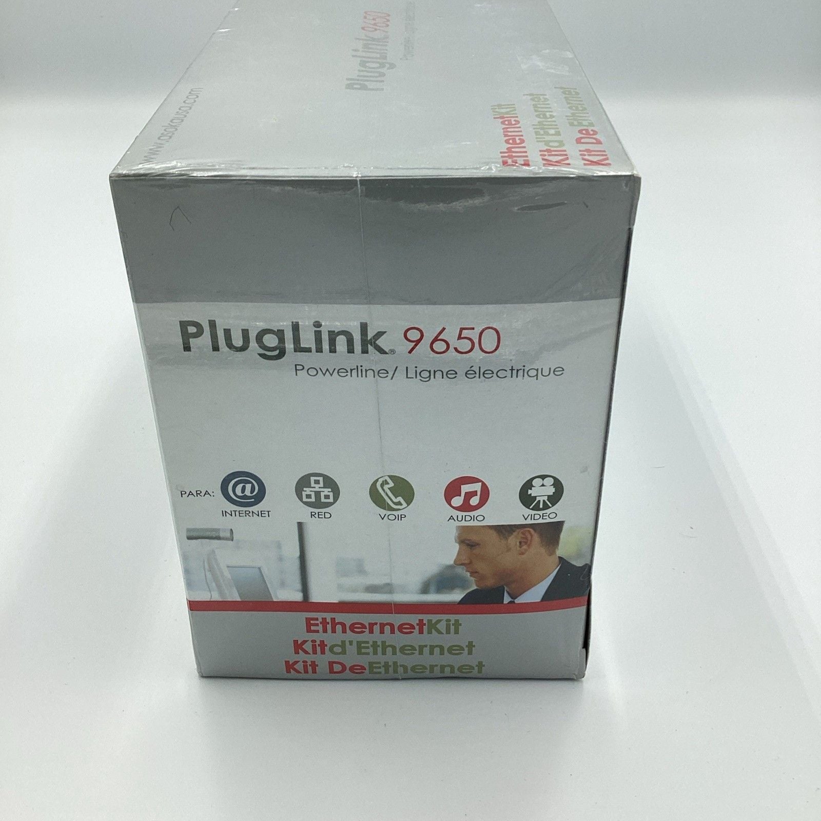 PlugLink 9650 Ethernet Over Power Kit NEW SEALED (C16B5) 4
