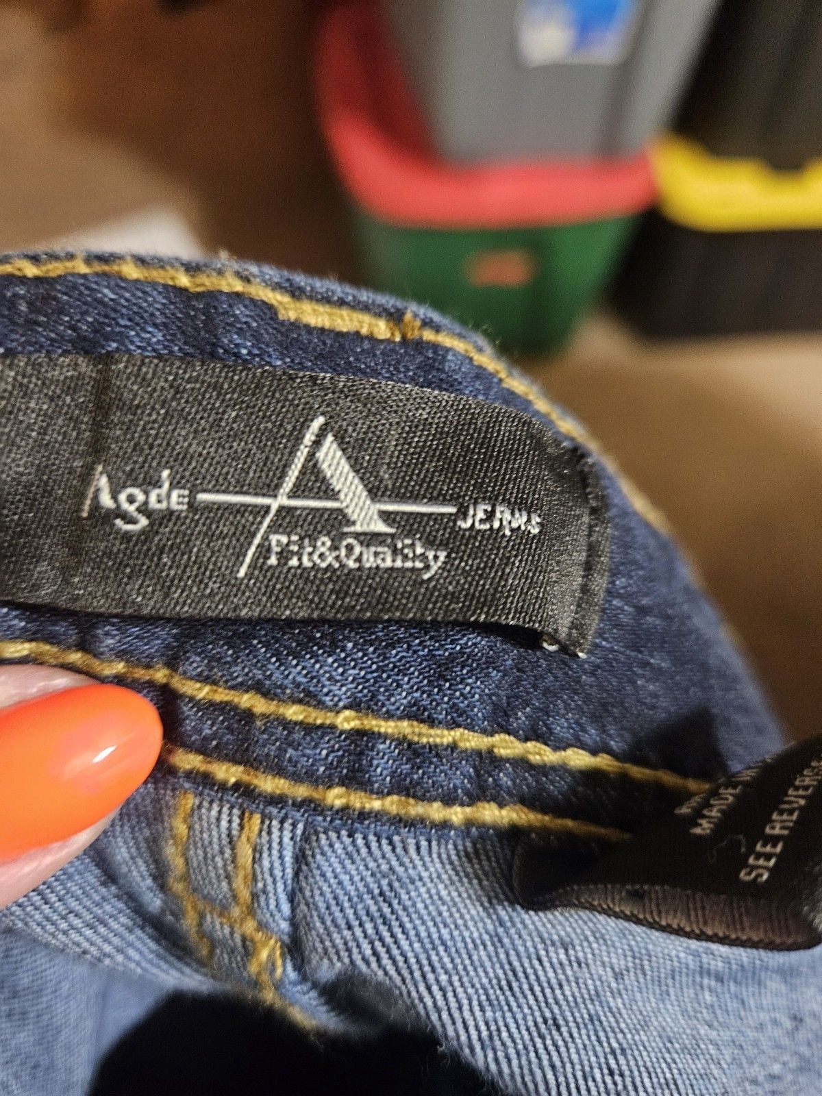 Agile Mens Jeans 44x 32 6