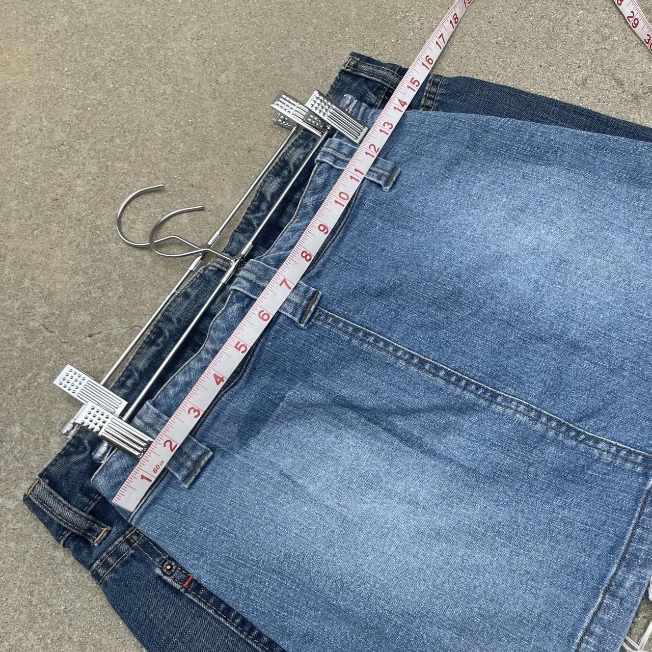 2000s denim mini skirt 8