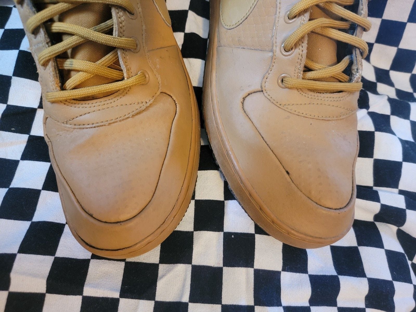 Nike SF Air Force 1 Mid Wheat Men’s 12 Tan High Top 7