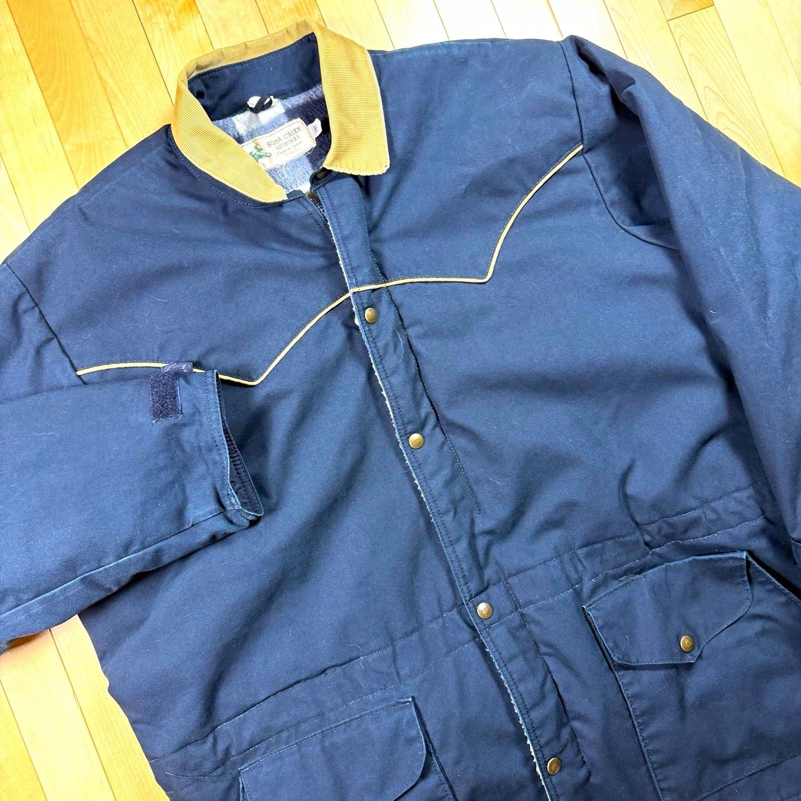 Vintage Soda Creek Industries XXL Western Ranch Coat Made USA Blanket Lined 2