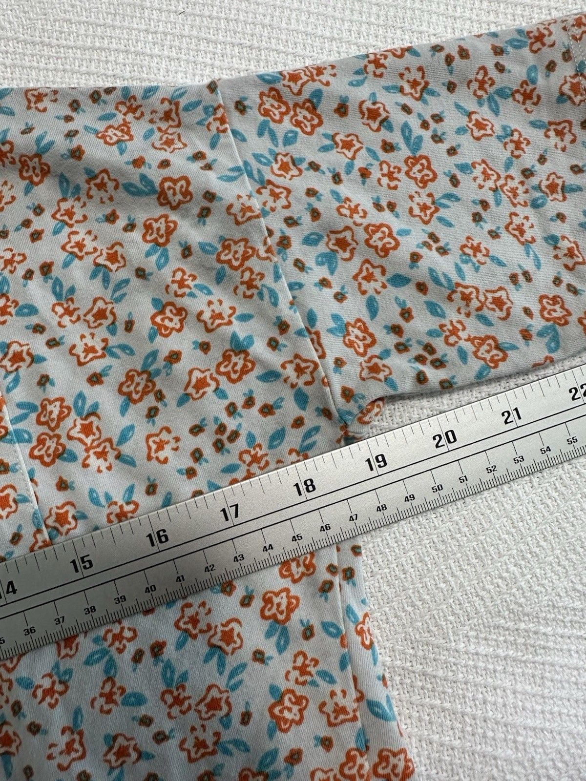 Alice + Ames Girls Size 8 Flower Print Shirt Babydoll Peplum Top 8