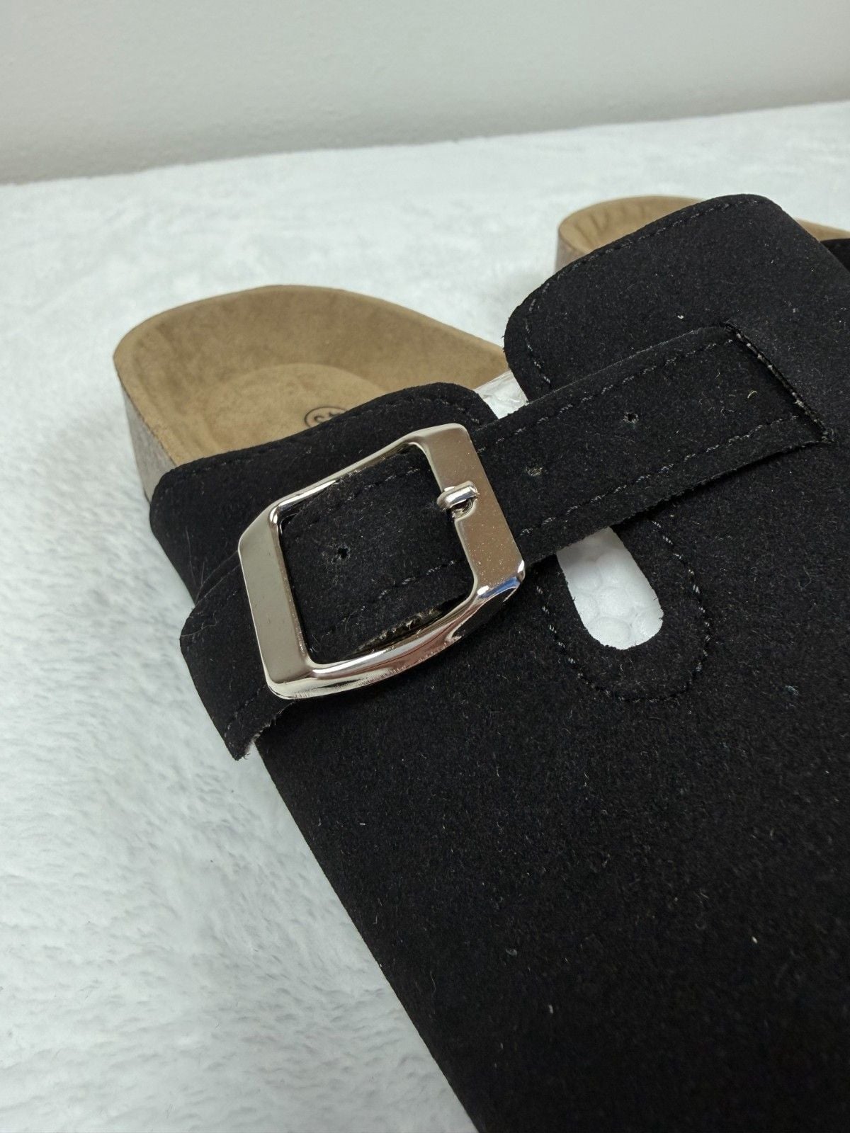 Black Suede Clogs Size 43EU/9.5US 4