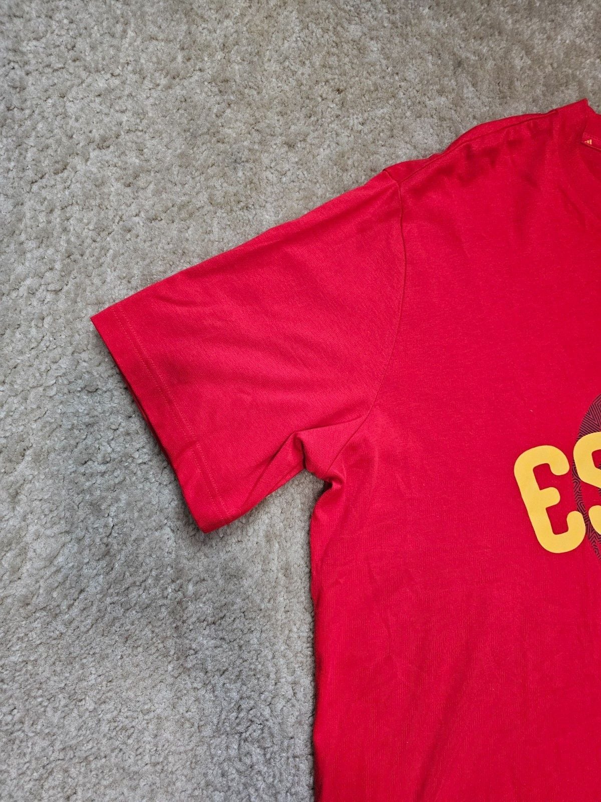 Adidas FIFA Spain España Soccer T-Shirt Men's 2XL Red Official Licensed NWT 3