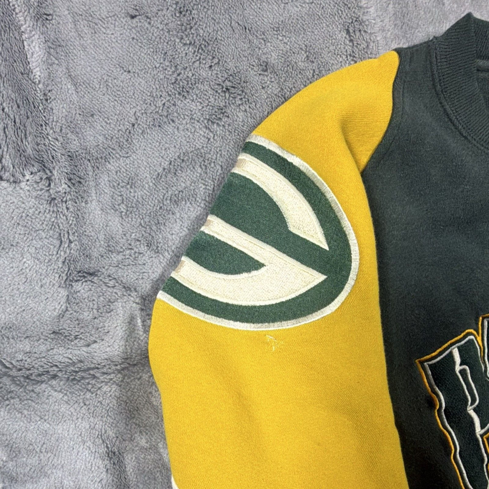 Vintage 1990s Galt Sand Green Bay Packers Crewneck Sweatshirt Size Large 6