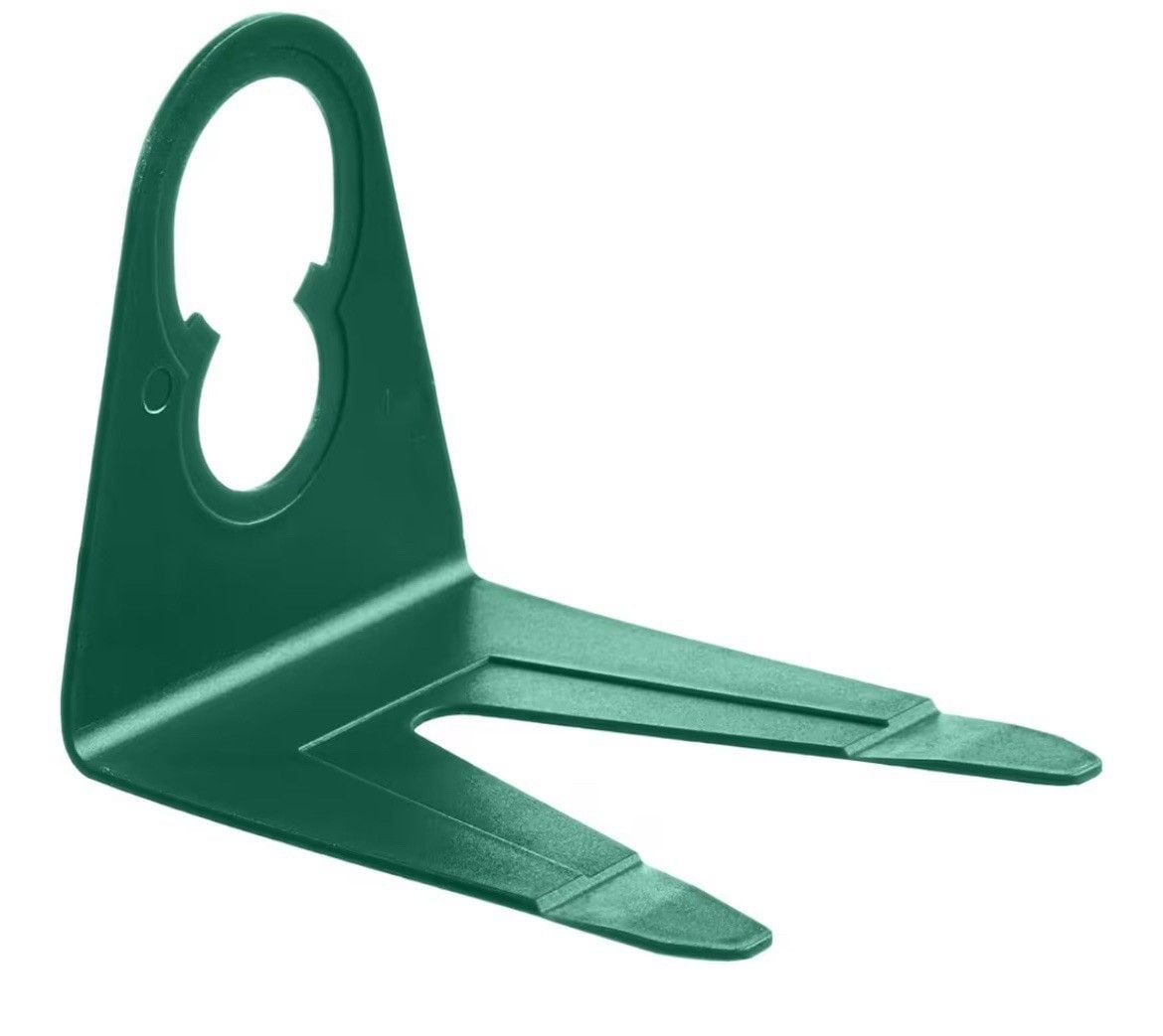 Pack of 100 Original Shingle Tab for C7/E12 C9/E17 Lights, Green, Christmas Ligh 1