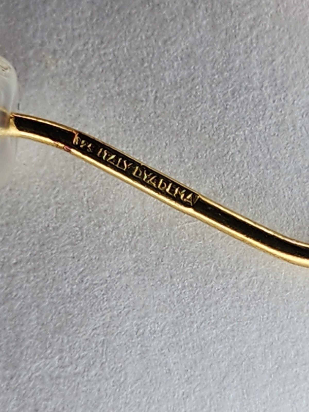 Gold Over Sterling Silver Dyadema Tassel Dangle Earrings. 4