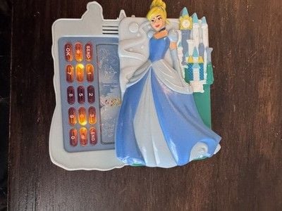 Disney Store Cinderella Light Up Toy Cell Phone with Sounds 7