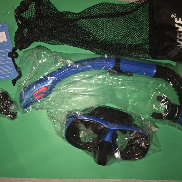 Nearsighted Snorkel Gear, Nearsighted Dry Snorkel Mask Set for Adult Youth, -2