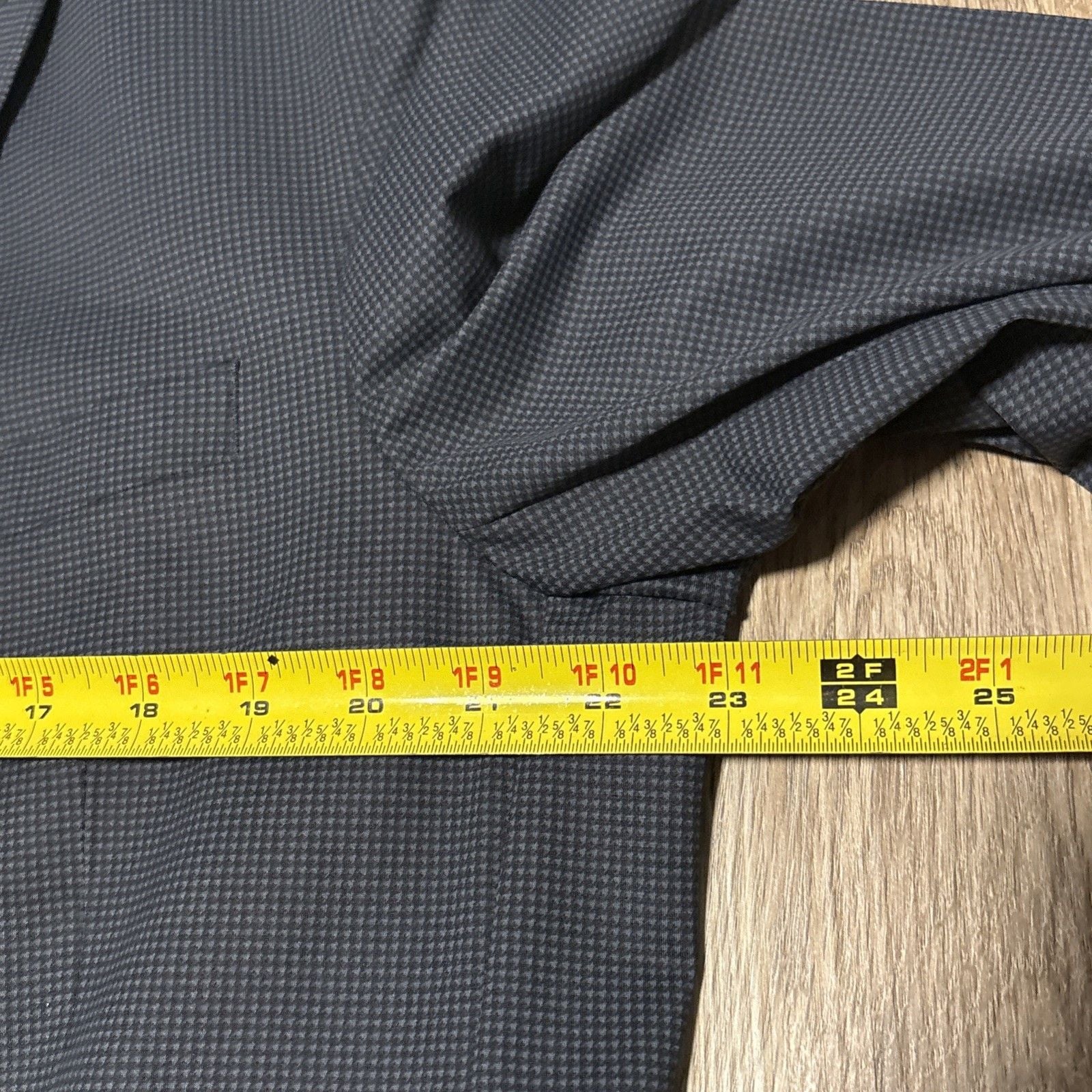 Twillory Performance Blazer Men Gray 4-Way Stretch Cooling Tech Travel Fall 46L 9