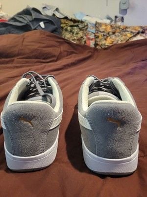 Puma Slipping Oil Resistant Steel Toed Shoes Gray 6