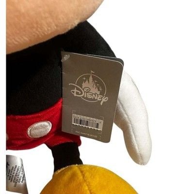 Disney Store Official Mickey Mouse Small Plush Toy 33cm Charolette embroidery 3