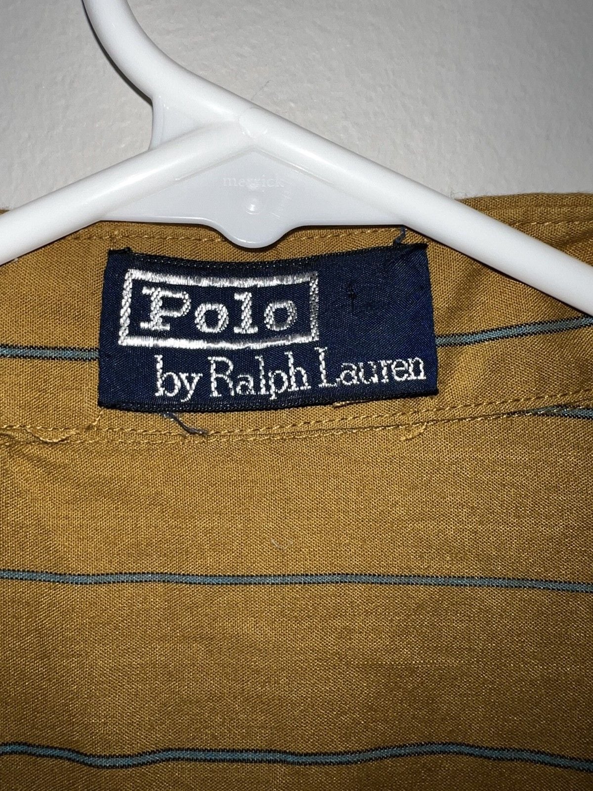 Polo Ralph Lauren Mens Button-Up Dress Shirt XL Multicolor RL Pony 5