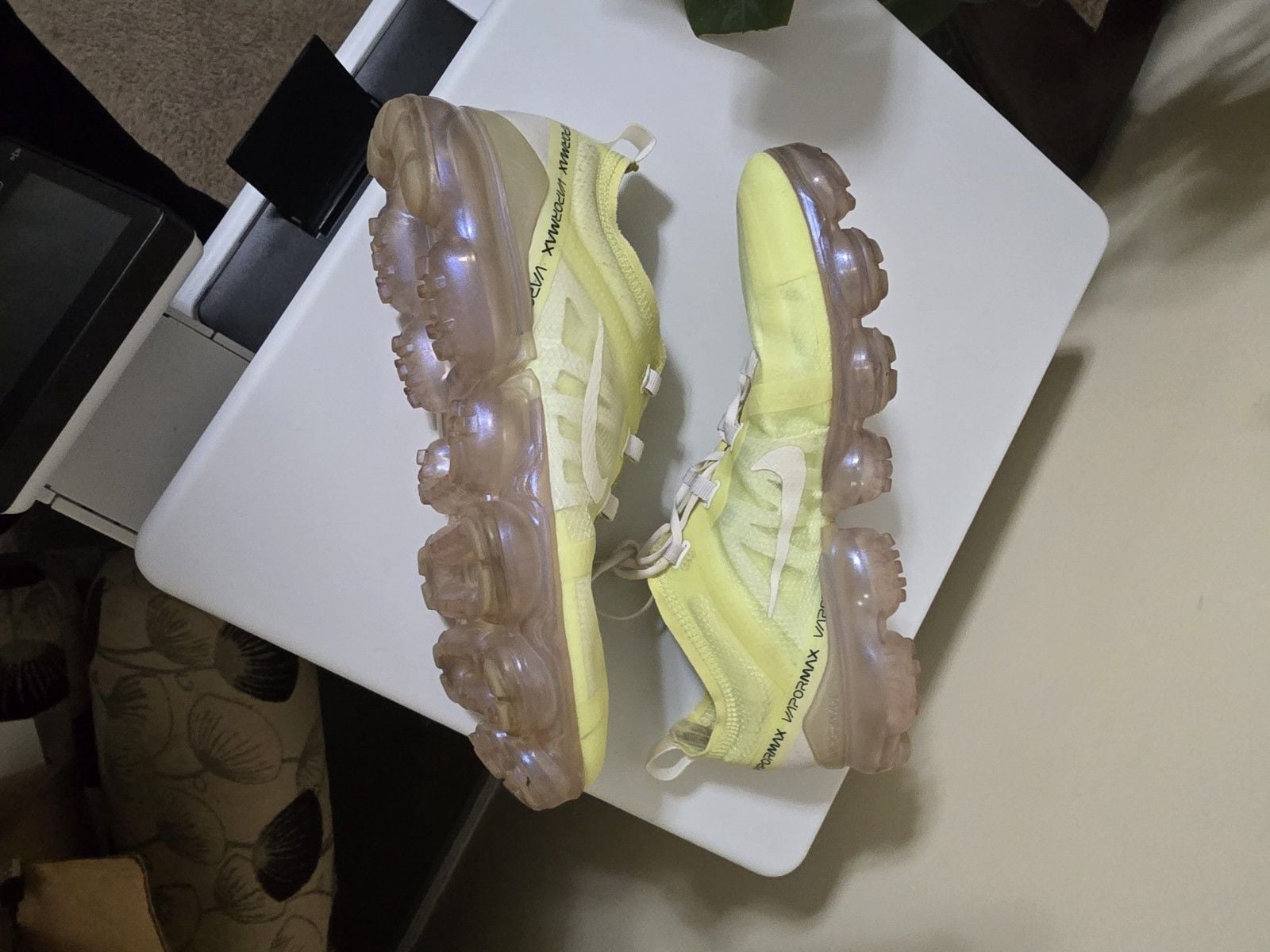 Nike Air Vapormax 2019 SE Yellow Running Shoes CI1246-302 Women’s Size 7.5 8