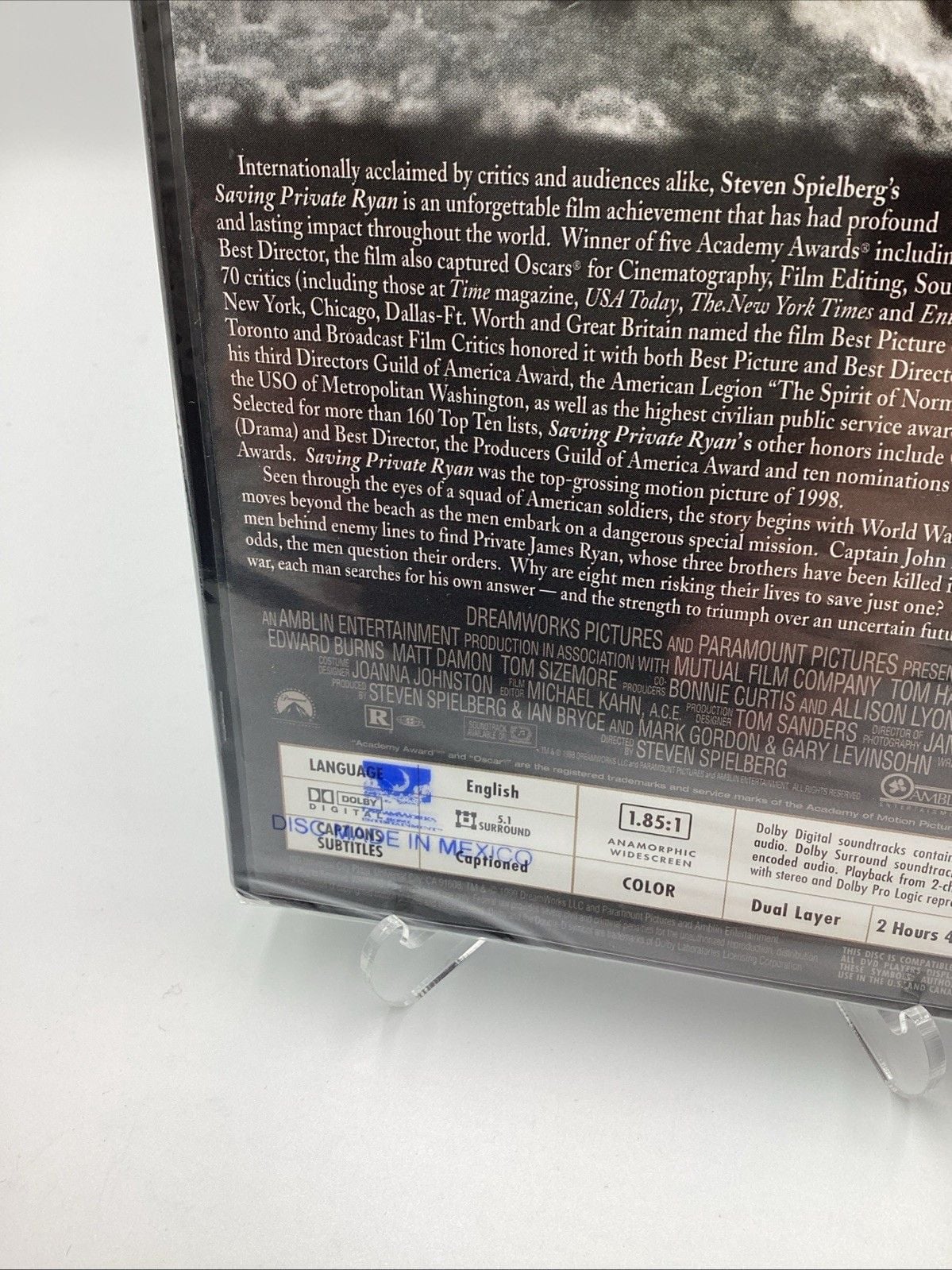 Saving Private Ryan (DVD, 1999) Widescreen Special Limited Edition WATERMARK NEW 3