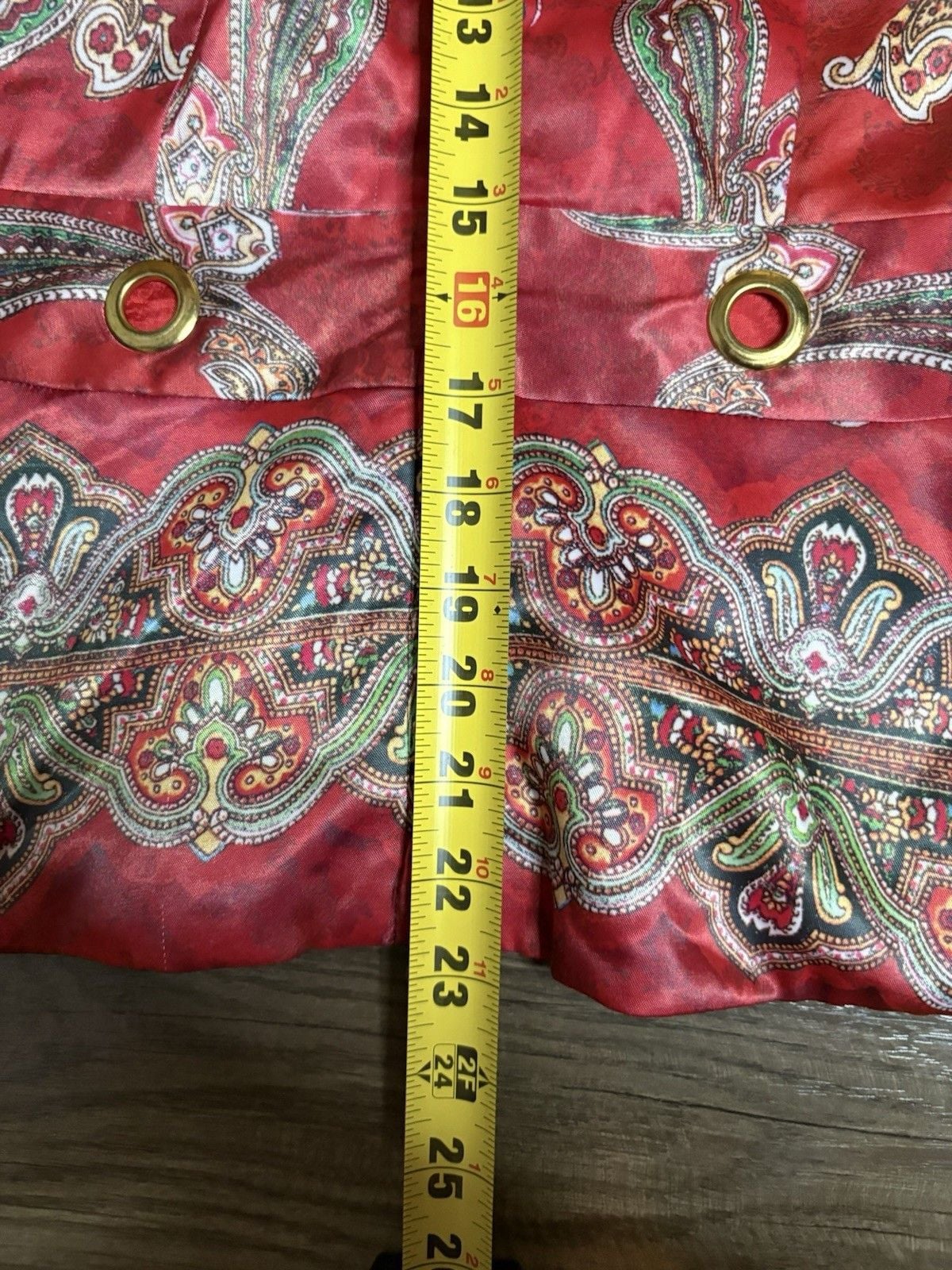 Vintage 90s Lauren Max Jacket Women’s Size L Red Paisley Zip Up 6