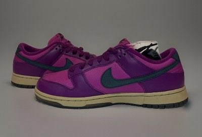 NEW Nike Dunk Low NBY Viotech Hot Fuchsia Black FZ2552-500 Women Sz 11, Mens 9.5 3