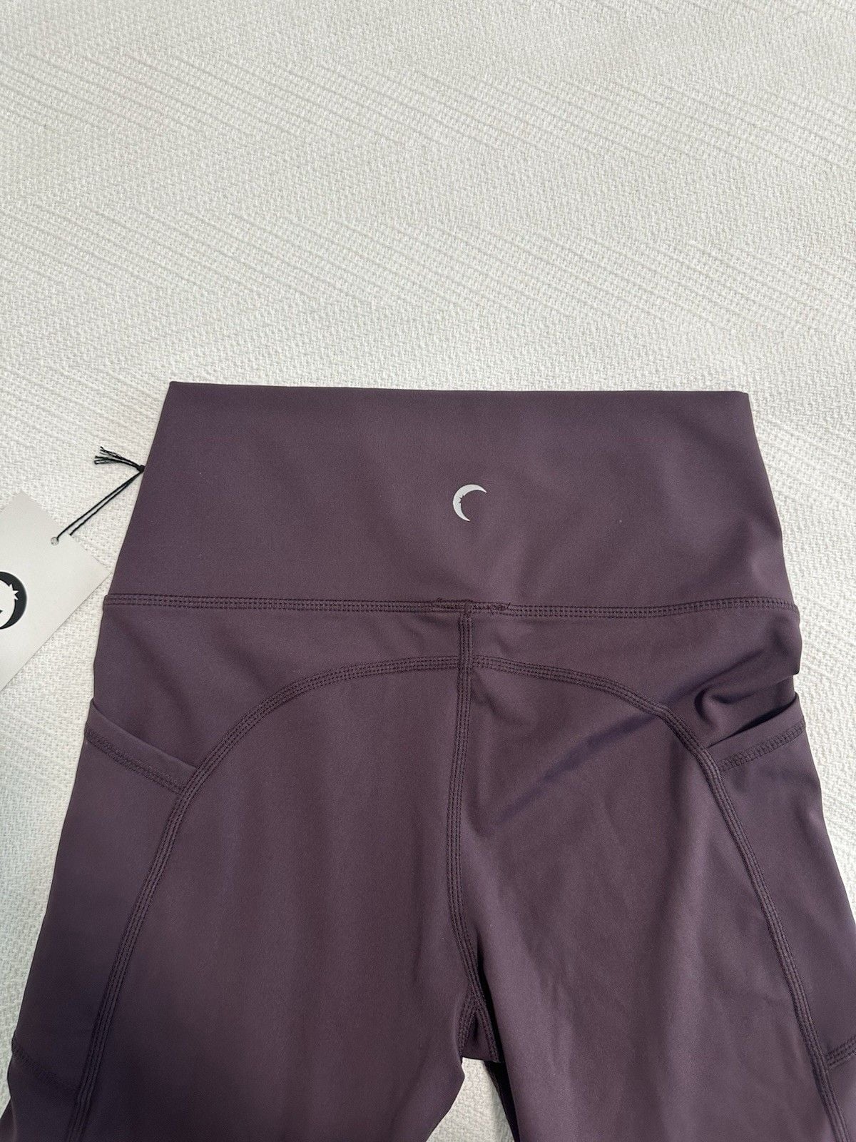 ZYIA active Purple Pocket Light n Tight Hi-rise Size 4 New! 12