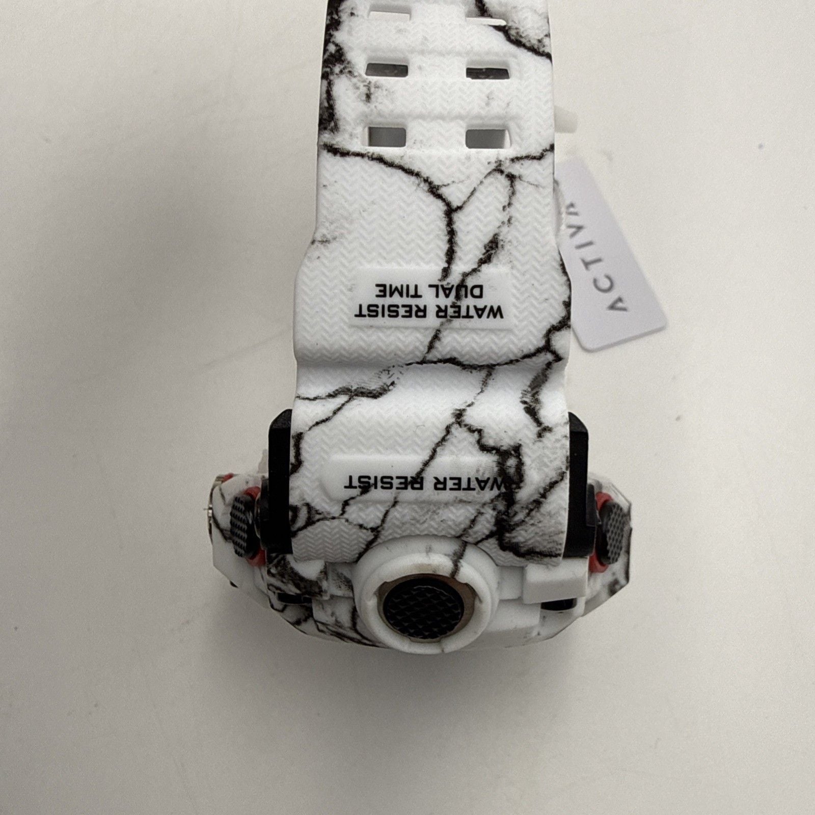 Activa X Invicta ACW8008-003 Digital Essentials 49mm White Camo Watch NIB 12