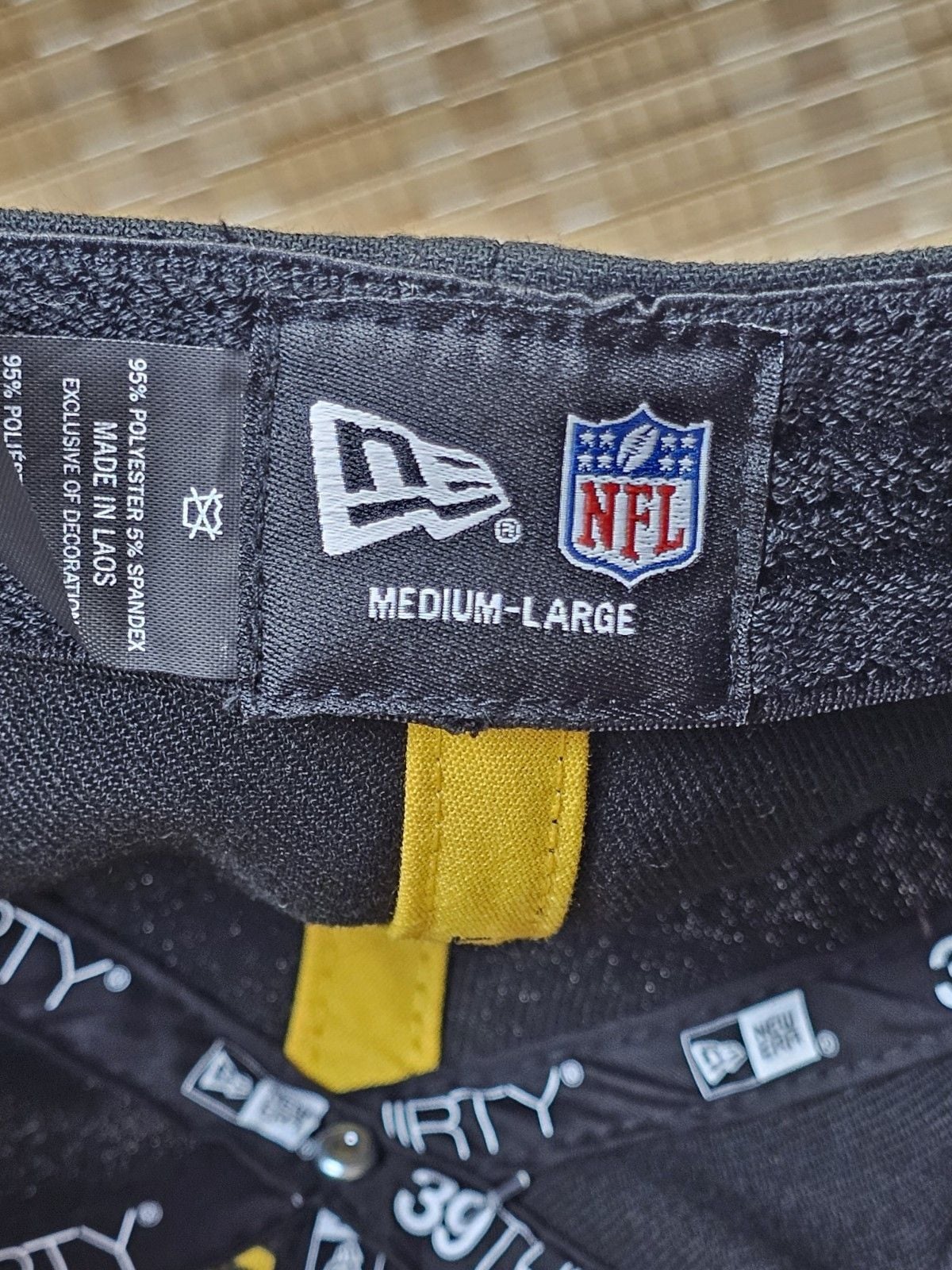 TITLE New Era Steelers 2026 NFL Draft 39THIRTY M-Crown Hat M/L 9