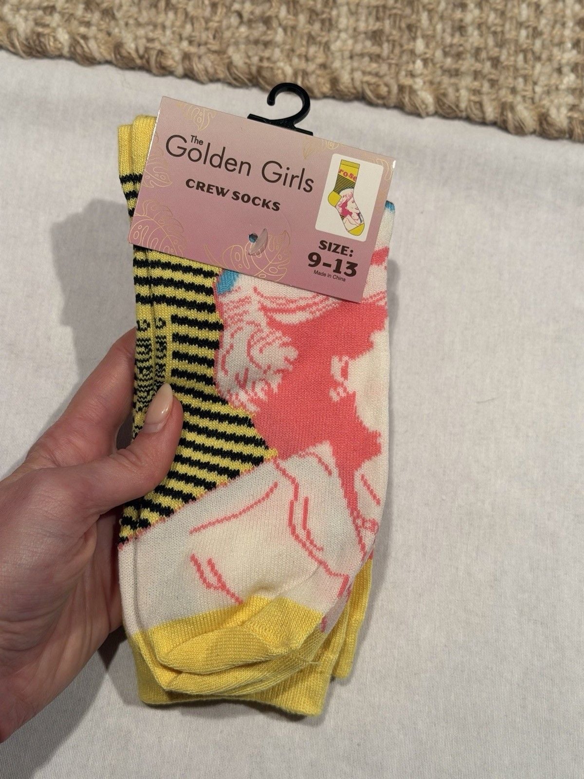 VIRAL The Golden Girls Crew Socks Set of 4 8
