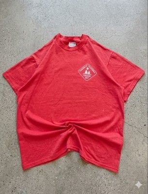 Vintage Hanes Heavyweight T Shirt Boy Scouts Camarillo California Troop 257 L 3