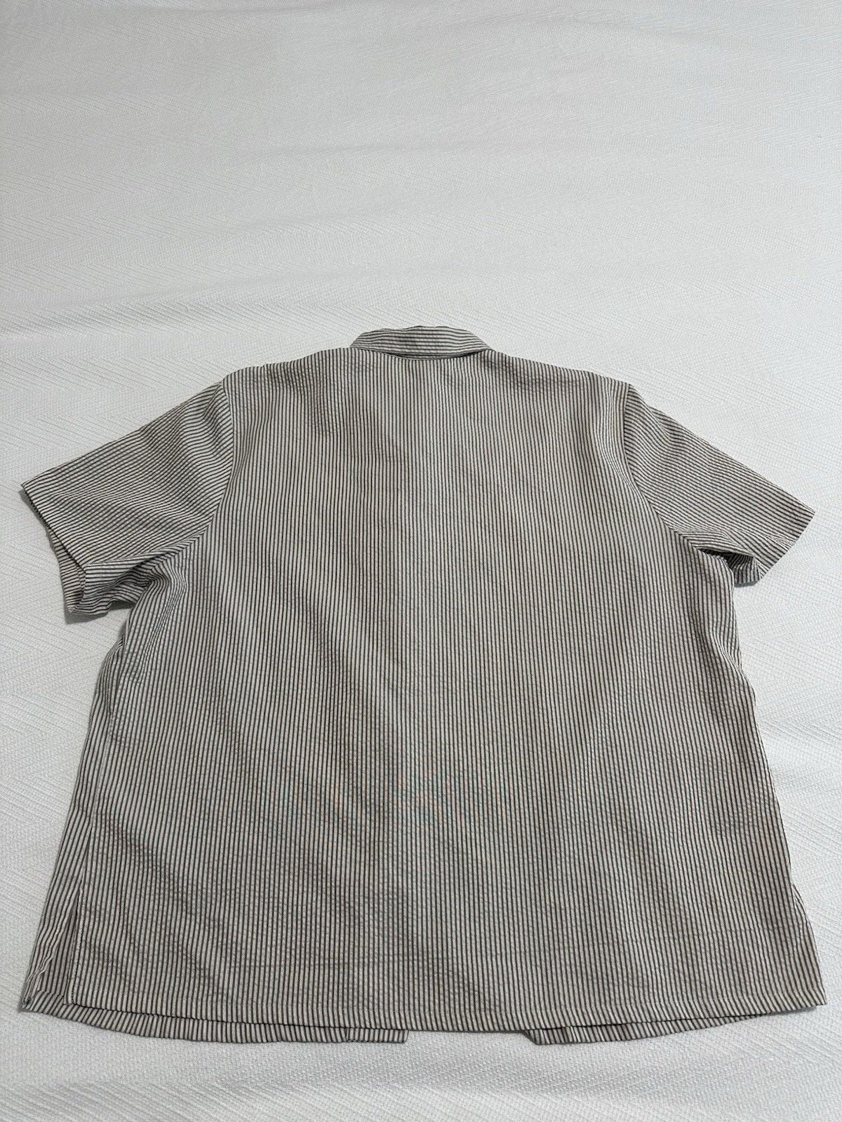 Bon Worth Women’s Xl Gray Button-Up Blouse 10