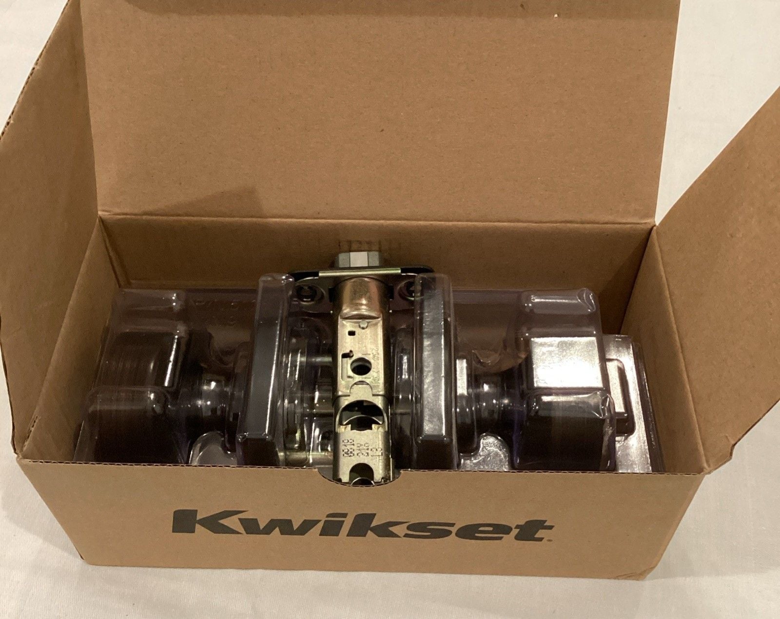 Kwikset 720PSKRDT Pismo Passage Door Knob Set 97200-889 NEW IN BOX 3