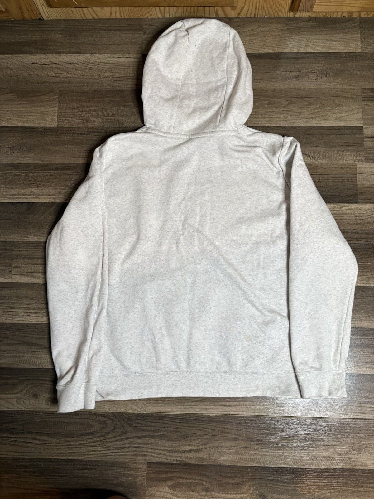 Nike Club Fleece Graphic Pullover Hoodie Light Bone Women’s Size XL 7