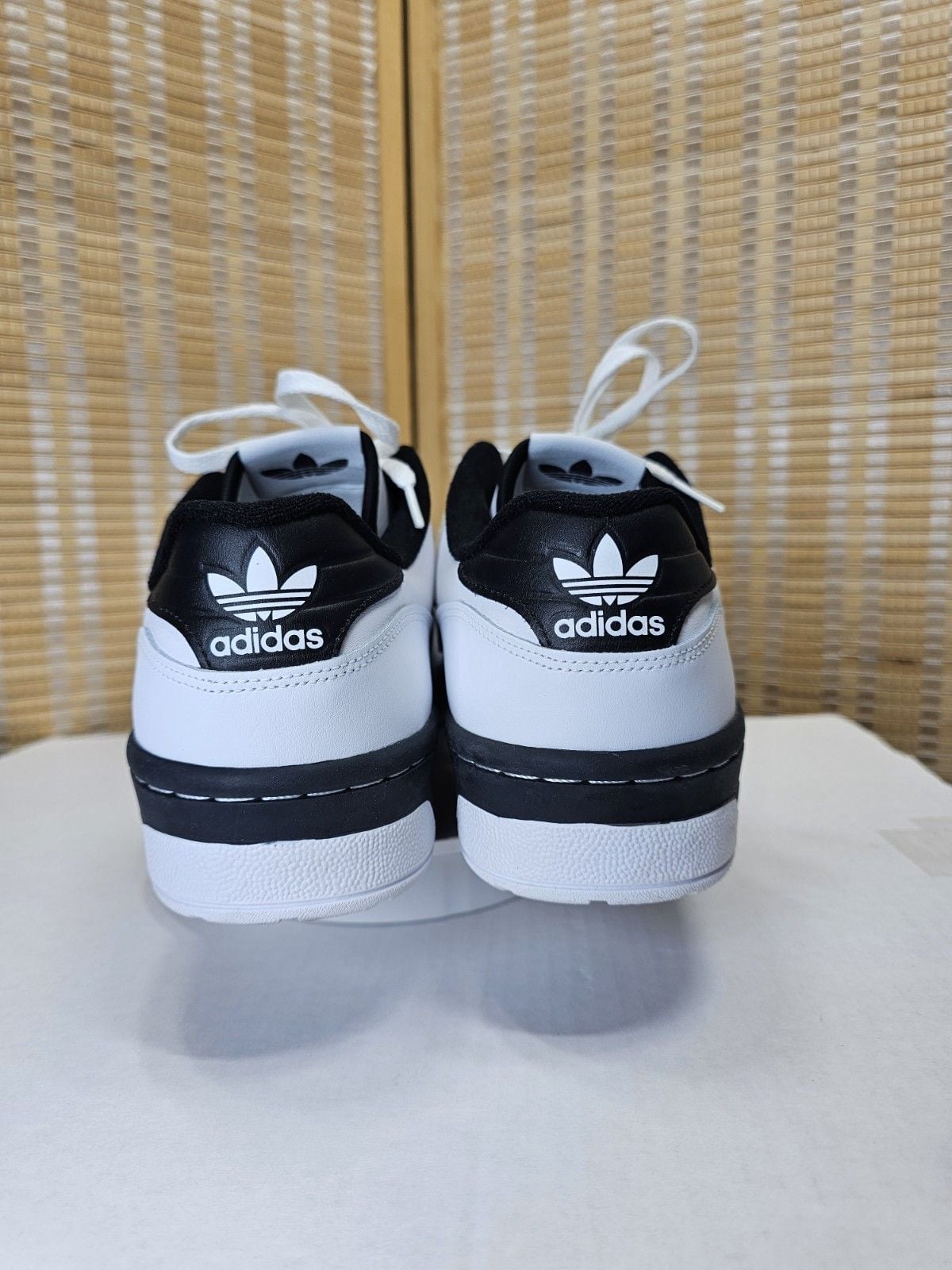 adidas Originals Rivalry Low IG1474 Men's 12.5 White Black Sneakers NWT 9
