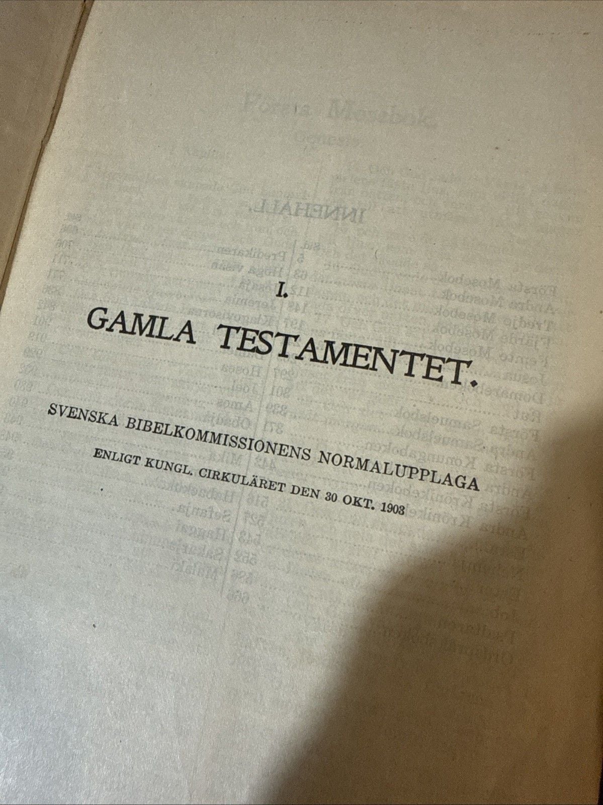 Antiq 1908 Swedish Bible 'Bibeln eller Den Heliga Skrift' Leather With Hair 4