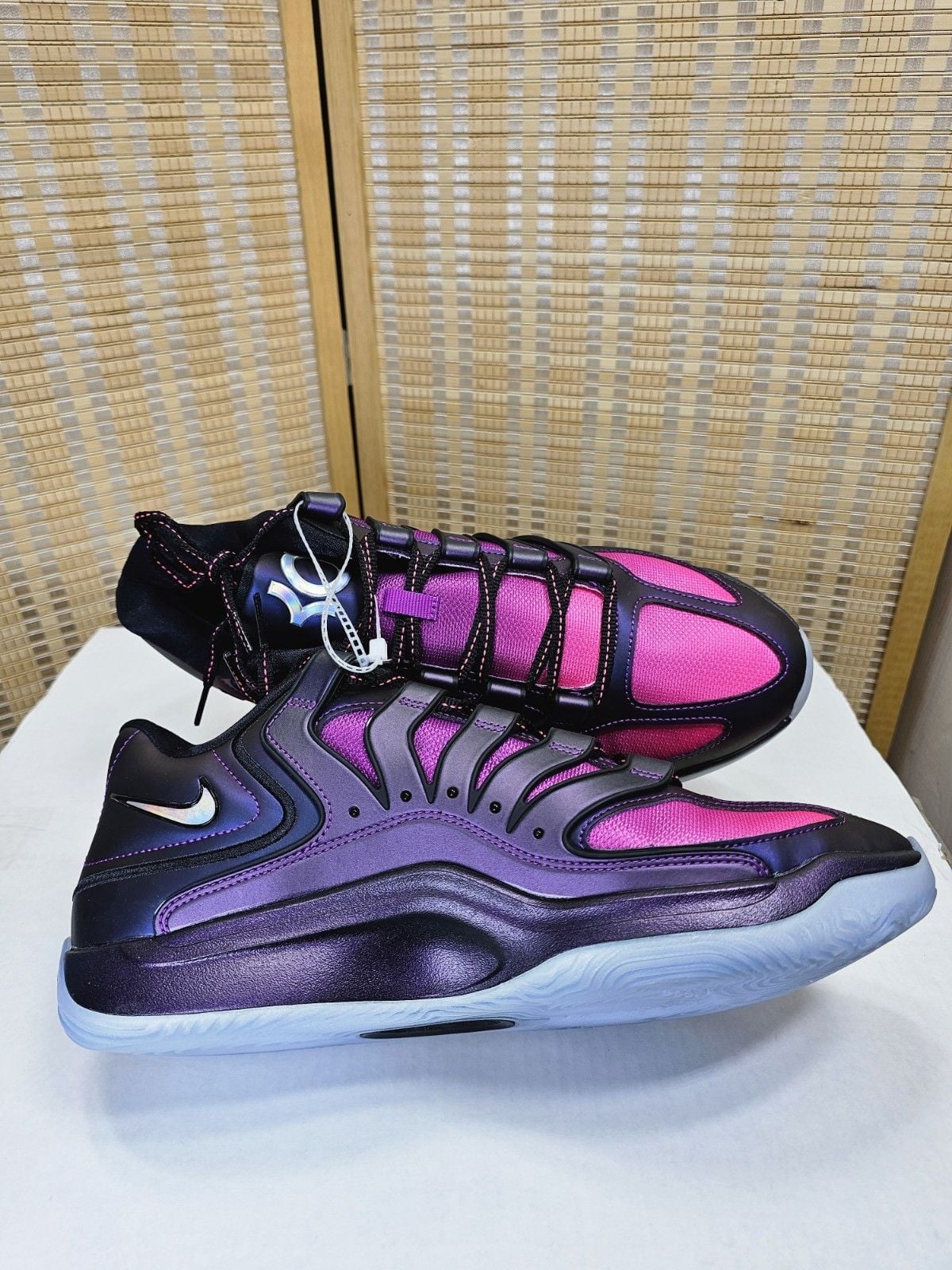 Nike KD 18 Eggplant Vivid Purple Basketball Shoes IM5843-500 Men's 12 NEW 11