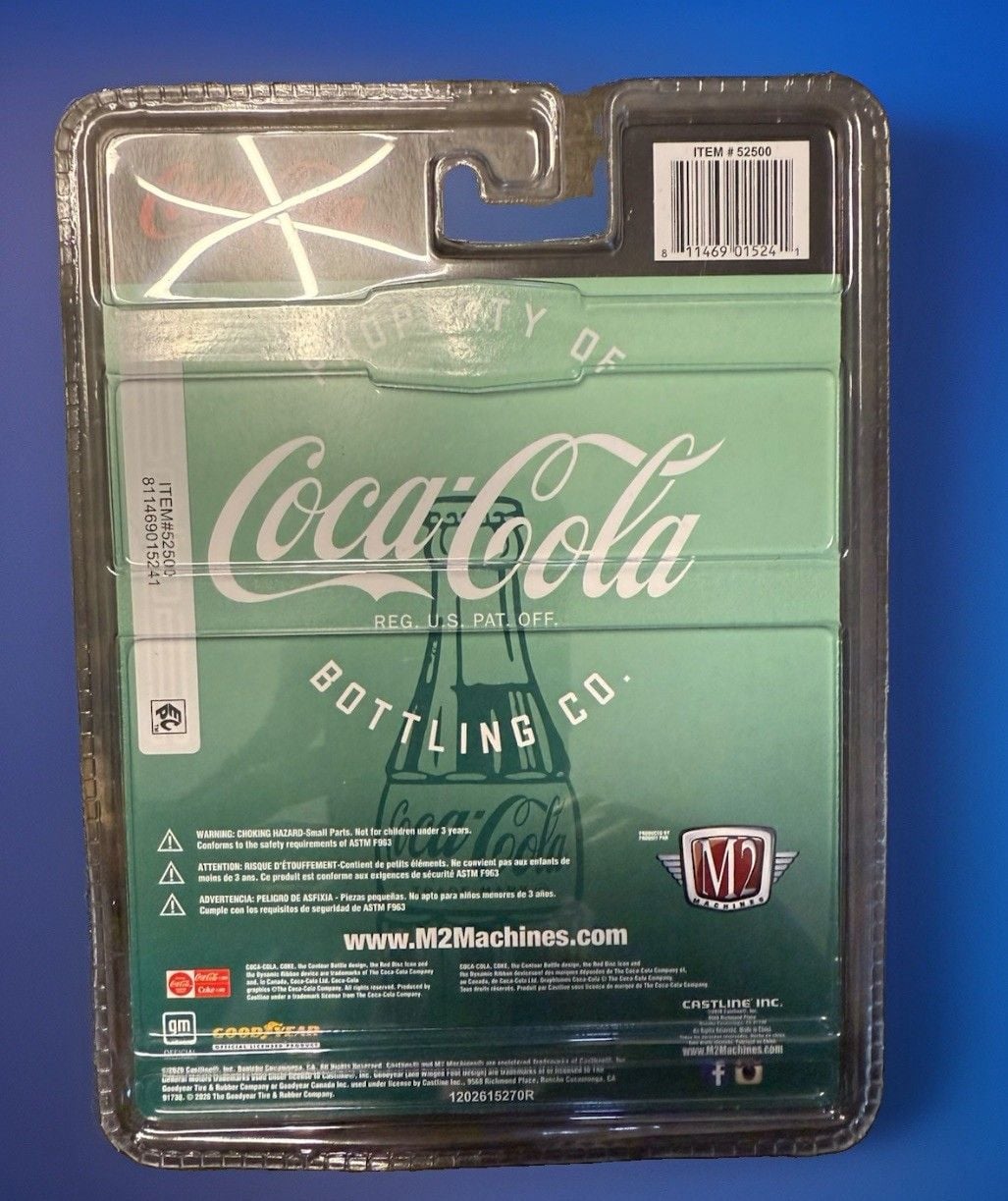 Gold CHASE M2 1979 Chevrolet Silverado Stepside Coca-Cola Diecast 1 of 750 made 2