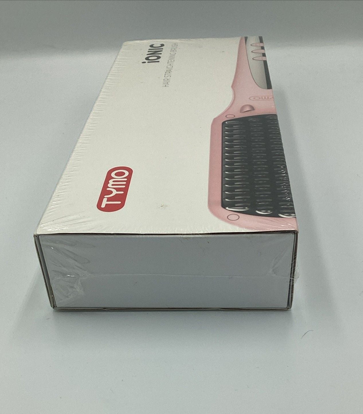 TYMO Ionic Hair Straightening Brush Pink BRAND NEW SEALED 3