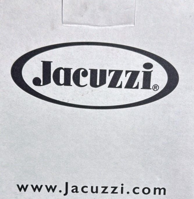 Jacuzzi Therapro J6-10S 6.7" 6-Function Shower Head Satin Nickel High Pressure 6
